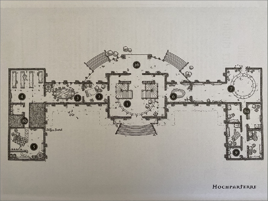 Schloss Strobanov - Hochparterre